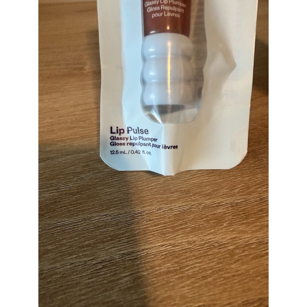 Kosas Lip Pulse Lip Plumper Gloss “Sixth Sense” Warm Nude 0.42oz New & SEALED - Picture 3 of 6